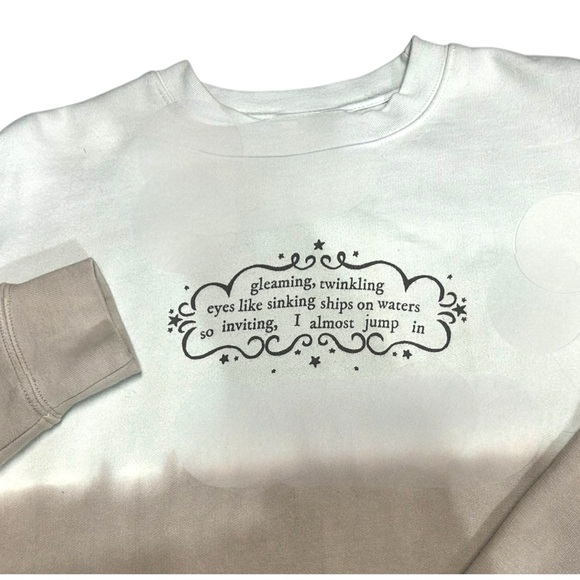 Taylor Swift Tops - Taylor Swift 💛Gold Rush💛 Evermore Album Crewneck size Medium